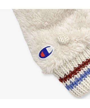 林八百吉商店 Champion　ボアフィンガーレスフードグローブ アイボリー