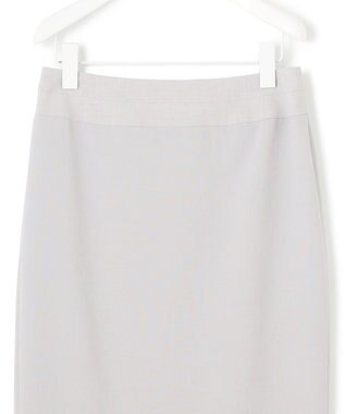 ICB 【接触冷感・速乾・防シワ・洗える】 レーヨンライクトロ タイトスカート ライトグレー系