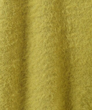 Green Parks ラメシャギーニットカーディガン Light Green