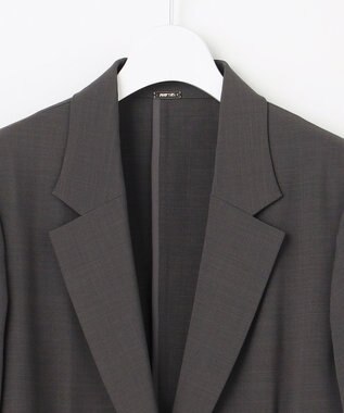 ANY SIS アーバンクールタッチ 半袖 ジャケット スレート