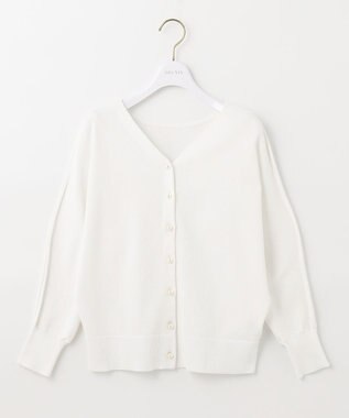 ANY SIS 【優木まおみさんコラボ】愛しの着回し カーディガン×ブラウス セット オフ×ライトブルー