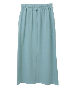 Green Parks ピグメントＩラインスウェットスカート Light Blue