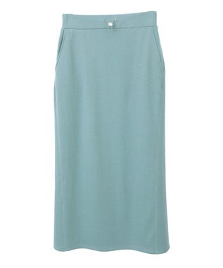 Green Parks ピグメントＩラインスウェットスカート Light Blue