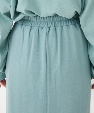 Green Parks ピグメントＩラインスウェットスカート Light Blue