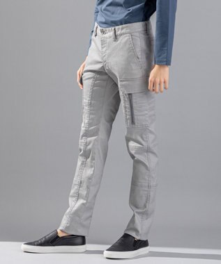 JOSEPH HOMME 【LEON 掲載】ハイパワーソフトストレッチ / STICK CARGO ライトグレー系