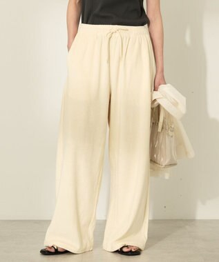 AMERICAN HOLIC パイルパンツ Ecru