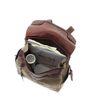 genten ミモザ・ベーシック リュック ノウチャ