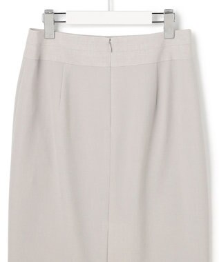 ICB レーヨンライクトロ タイトスカート ライトグレー