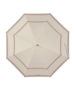 MOONBAT 【フルラ （FURLA）】晴雨兼用日傘　切継グログラン モカブラウン