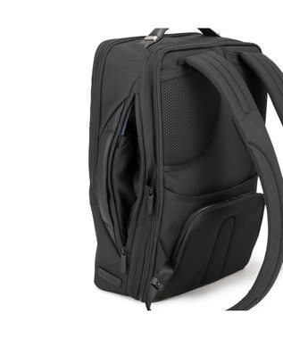 ZERO HALLIBURTON  Z PACK LTD DN ビジネスリュック  B4サイズ 15.6インチPCPC収納 18/23L 脱着ポーチ エキスパンド 81743 ブラック