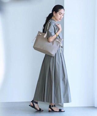 TOPKAPI 【Breath TOPKAPI】2way A4 ロングハンドル トート バッグ グレー