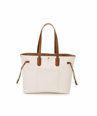 TOPKAPI 【Breath TOPKAPI】2way A4 ロングハンドル トート バッグ クリーム