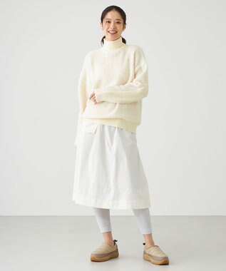 SHARE PARK LADIES プードルタートルニット アイボリー系