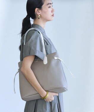 TOPKAPI 【Breath TOPKAPI】2way A4 ロングハンドル トート バッグ グレー