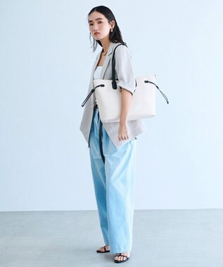 TOPKAPI 【Breath TOPKAPI】2way A4 ロングハンドル トート バッグ オフ