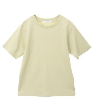 AMERICAN HOLIC きれいめコットンベーシックＴシャツ（５分袖） Pistachio
