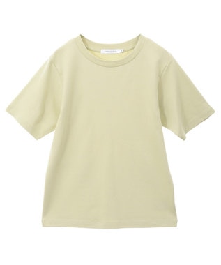 AMERICAN HOLIC きれいめコットンベーシックＴシャツ（５分袖） Pistachio