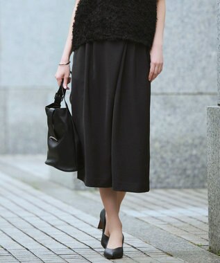 ワッシャーダルサテン ニーショーツ