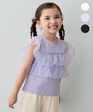 ANY KIDS 3WAY フリルドッキングTシャツ