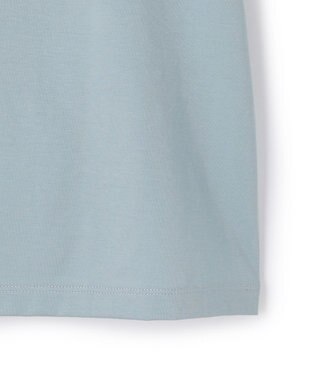 ICB L シャツジーナプレーディング ランタンスリーブカットソー プルシアンブルー