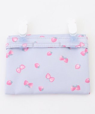 ANY KIDS 【Strawberry Collection】いちご総柄移動ポケット ラベンダー