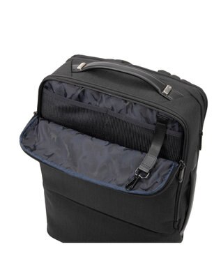 ZERO HALLIBURTON  Z PACK LTD DN ビジネスリュック  B4サイズ 15.6インチPCPC収納 18/23L 脱着ポーチ エキスパンド 81743 ブラック