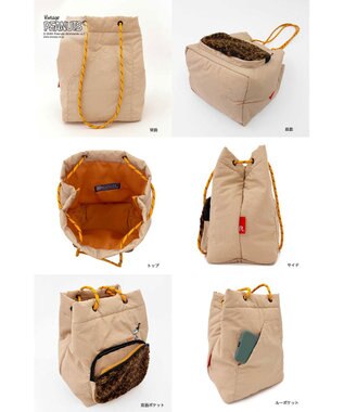 ROOTOTE 8411【スヌーピー】IP.ポシェット.ボア.ピーナッツ-9S 02：ベージュ