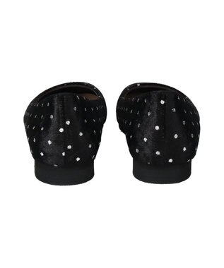 Bridget Birkin 【Bridget Birkin】オブリークバレエシューズ ブラック雑材