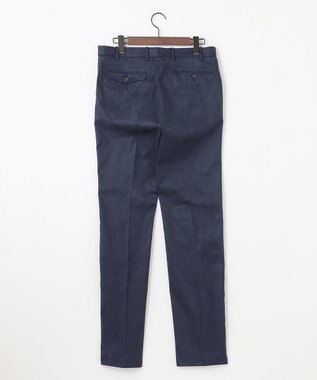 JOSEPH ABBOUD 【ストレッチ/スウェードタッチ/JAPAN素材】 ストレッチスウェード パンツ ネイビー系