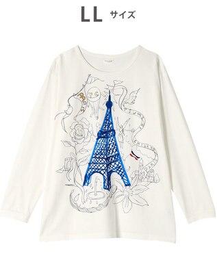 tsumori chisato SLEEP ツモリチサト トップス 長袖 ルームウェア 綿100%(本体) レディース UTX585 /ワコール