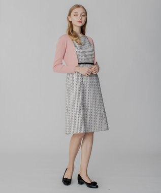 TOCCA 【洗える！】SILK RIB BOLERO ボレロ ピンク系