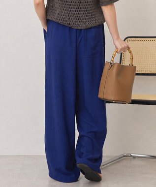AMERICAN HOLIC 【マルチ機能】ベイカーリラックスパンツ【WEB限定カラー有り】 Blue