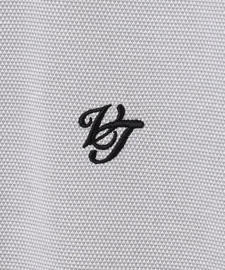 23区GOLF 人気NO.1ポロ【MEN】ピラミッドカノコ 半袖ポロシャツ ライトグレー系4