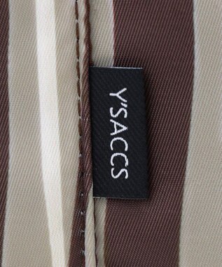 Y'SACCS 【ムック本掲載】ドローイングストライプ　トートバッグ ワイン