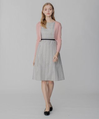 TOCCA 【洗える！】SILK RIB BOLERO ボレロ ピンク系