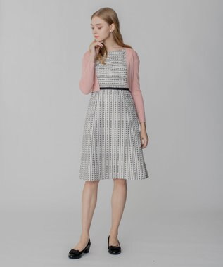 TOCCA 【洗える！】SILK RIB BOLERO ボレロ ピンク系