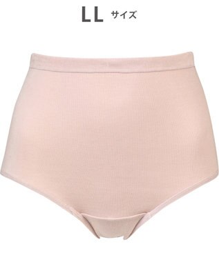 Wing ショーツ 綿100%(身生地部) ゆったり設計 やわらかな肌ざわり 【綿の贅沢 コットン100】 はきこみ丈ふかめ EC3400 ウイング／ワコール ピーチ