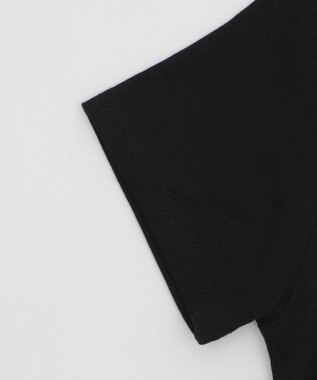 WEGO ハトメショルダーロゴワンショルT ブラック