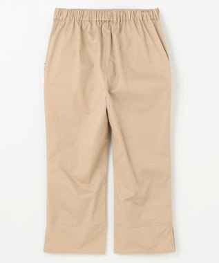 組曲 KIDS 【150-160㎝】スカラップポケット７分丈 パンツ ベージュ系