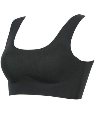 WACOAL 【GOCOCi ゴコチ】 ノンワイヤーブラ ベタつきにくく乾きやすい 通気性がよい 立体的なバストシルエット ブラトップ ハーフトップ レディース CGG571 /ワコール ブラック