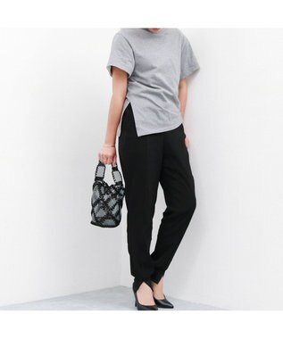 UNBILLION カシュカシュ cachecache / ビニルクロッシェバケツバッグ ブラック