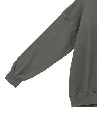 AMERICAN HOLIC バックギャザー裏毛プルオーバー Charcoal Gray