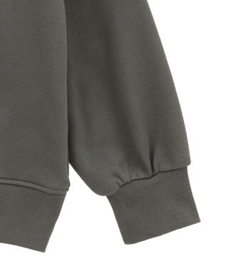 AMERICAN HOLIC バックギャザー裏毛プルオーバー Charcoal Gray