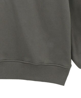 AMERICAN HOLIC バックギャザー裏毛プルオーバー Charcoal Gray