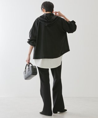 AMERICAN HOLIC 針抜きリブパンツ Black