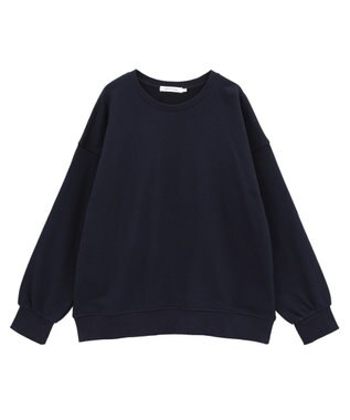 AMERICAN HOLIC バックギャザー裏毛プルオーバー Navy