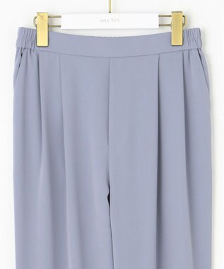 ANY SIS L 【接触冷感・吸水速乾・UVカット】サラキレイ テーパードパンツ ライトブルー