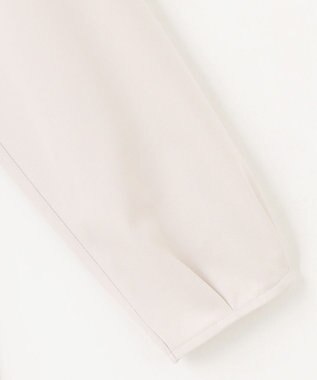 J.PRESS LADIES 【吸水速乾】ピンタックコンビジャージー カットソー ライトグレー系