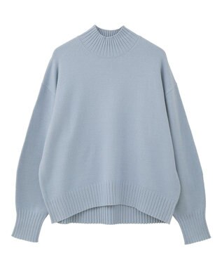 YECCA VECCA ワイドリブニット Light Blue