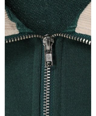 Green Parks Ｄｉｓｎｅｙ／裏毛ハーフＺＩＰスウェット Green